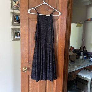 Altar’d State Black Lace Dress